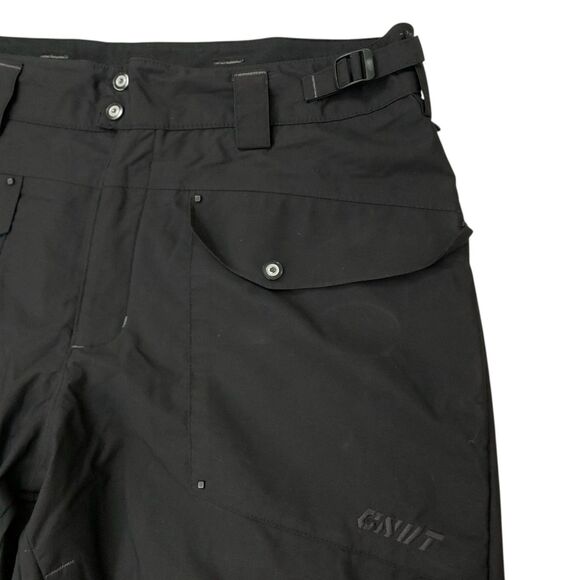 Columbia Convert Ski Pants Mens Medium Black Omni-Tech Nylon Winter Outdoor - Picture 4 of 13